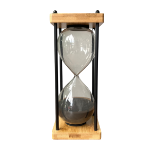 Reloj de arena (Negro)