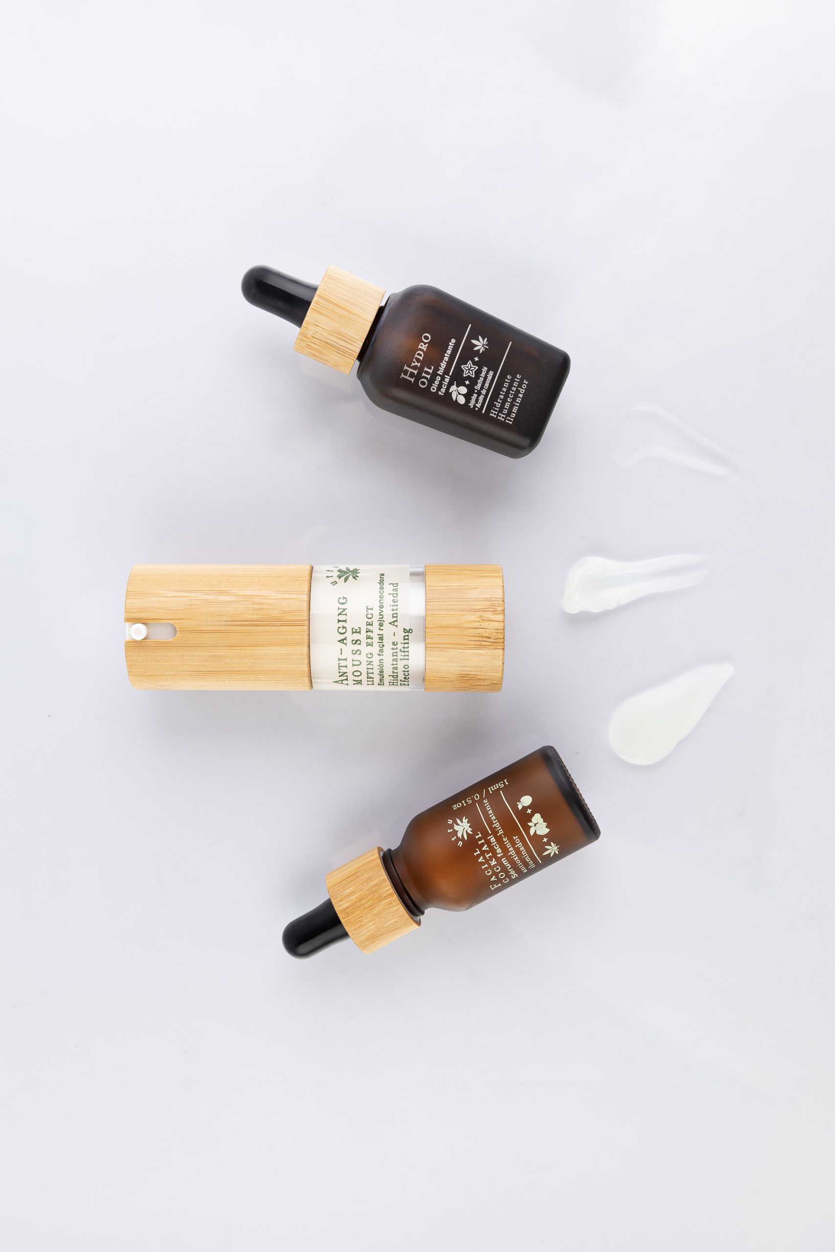 Kit Longevity Viajero (Serum 15Ml + Anti-Aging Fórmula Ligera 22Ml + Hydro Oil 20Ml)
