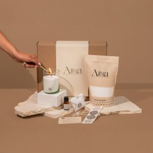 Kit Areia vaso